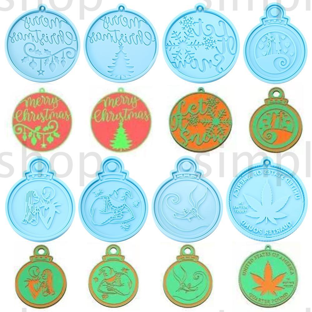 SIMPLESHOP Molde De Bola De Natal Ferramentas Para Bolo De Chocolate Ferramenta Fazer Jóias