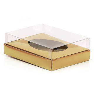 Caixa Ovo de Colher - Meio Ovo de 1Kg - 28,5cm x 21,5cm x 9cm - Kraft - 5unidades - Assk - Páscoa Rizzo Embalagens em Oferta na Shopee