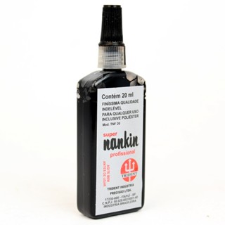 Tinta Nanquim Para Caneta Recarregável Bico de Pena Trident