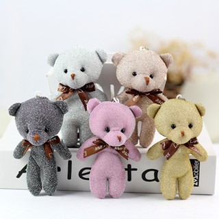 1Pc Mini Brinquedos De Pelúcia De Urso 12cm Presente De Natal