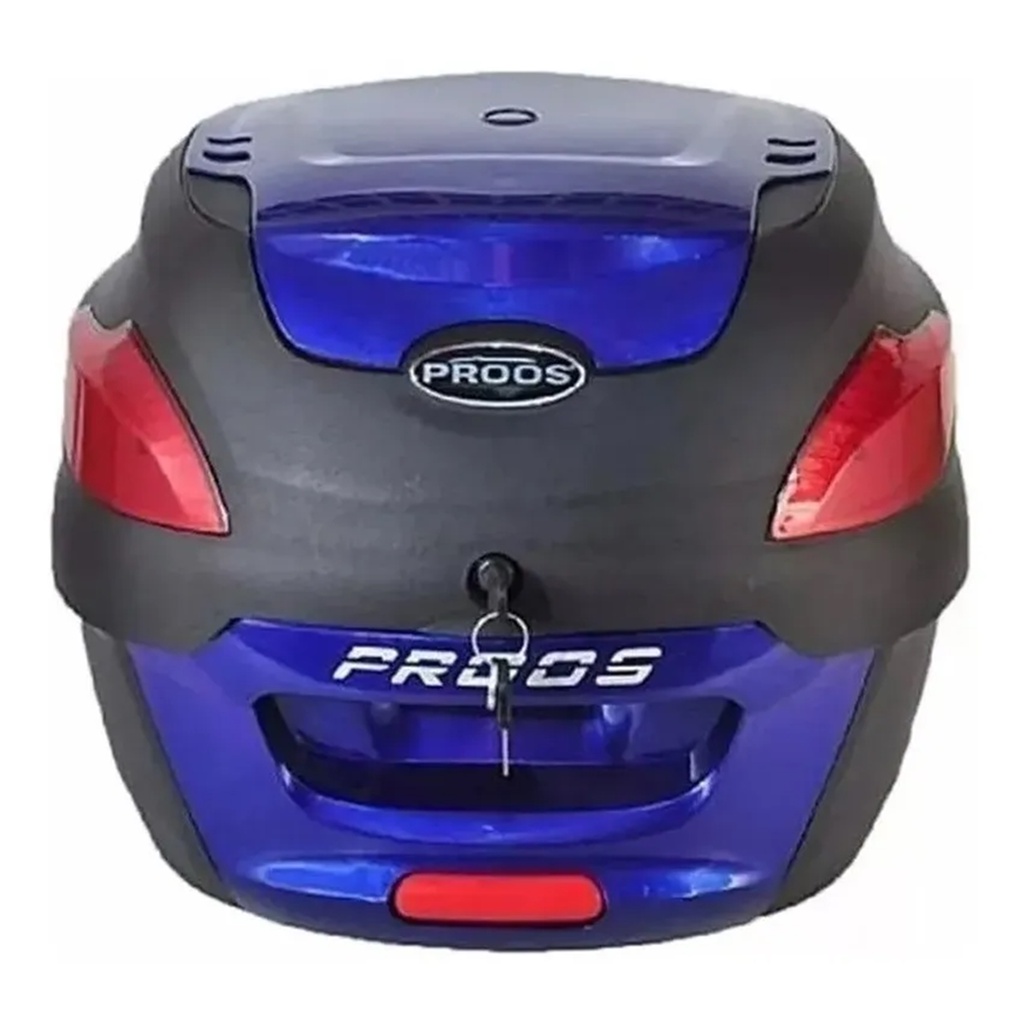 Bau Bauleto Moto De 41 Litros Proos Universal Várias Cores