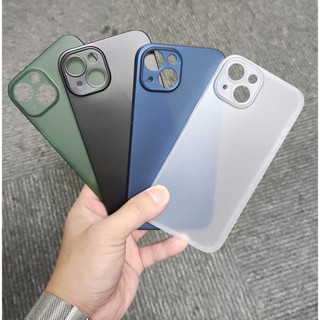 Para iPhone 14 12 13 Pro Max 14 Plus Mini Capa Transparente De Silicone Líquido Fosco