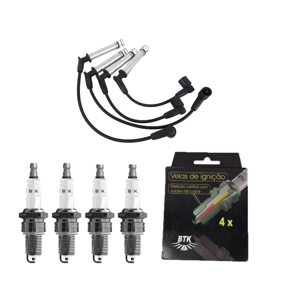 Kit Cabo e Vela Gm e Fiat Palio doblo punto Meriva Montana Agile Cobalt Prisma S10 Celta Classic Corsa stilo  BRISK