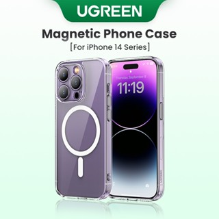 Capa Protetora Magnética Anti-Colisão Ugreen Clear Para iPhone 14/13/14 pro/Plus/Max