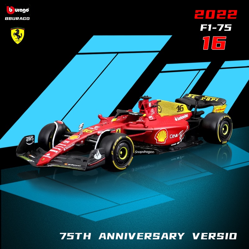 Modellino F1 Bburago 1/18 Signature Ferrari SF-24 C. Leclerc #16 4th Imola GP 2024 | Motorsport Maranello