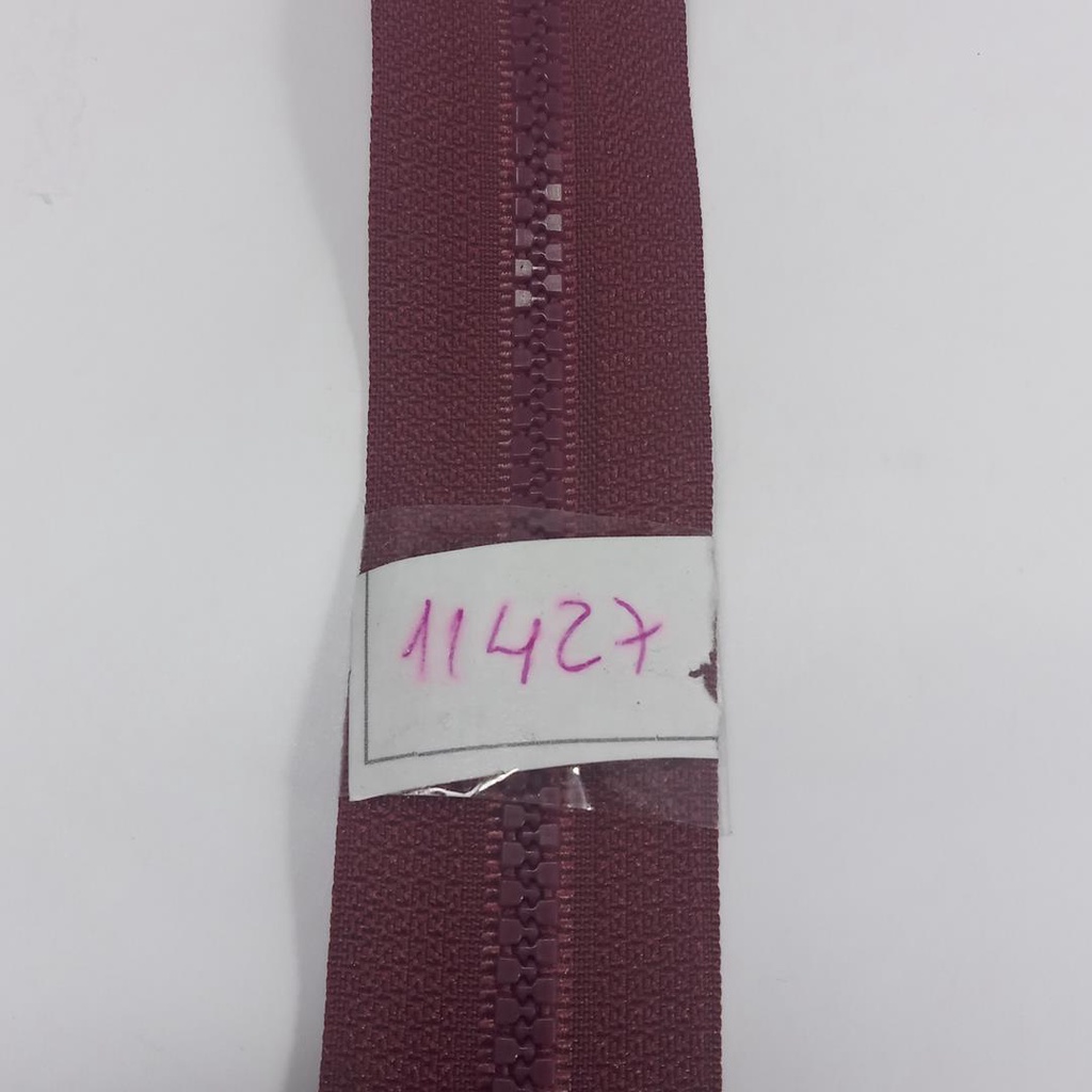 Zíper Tratorado Destacável 45 cm Vermelho a un 11427 001  56P3