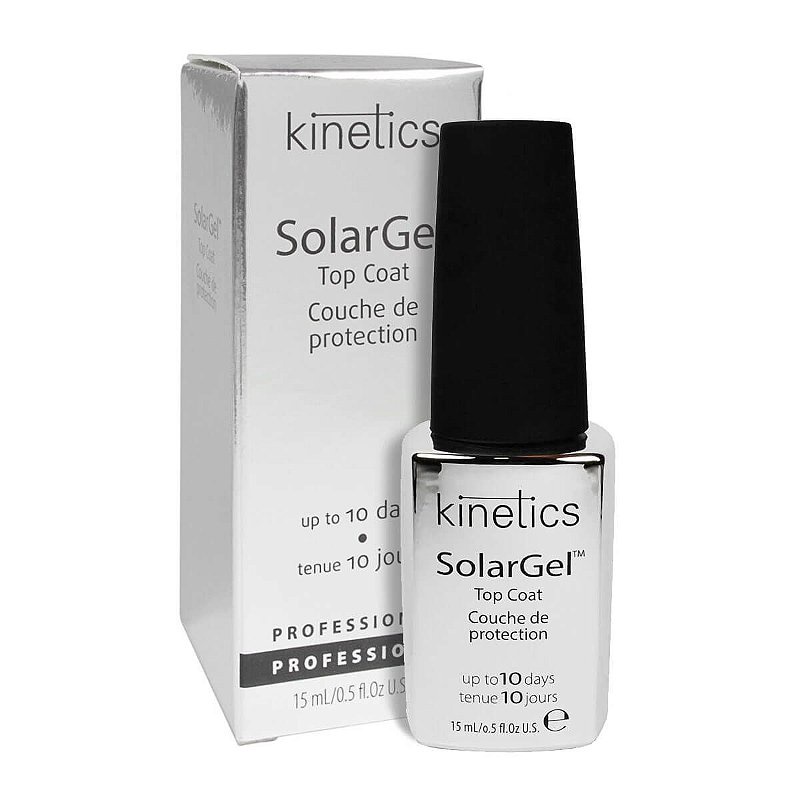 Top Coat - Kinetics SolarGel 15ml em Oferta na Shopee