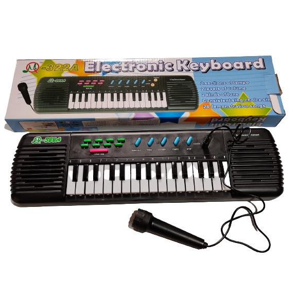 Teclado Piano Brinquedo Infantil Bichos Morango Musical Sons