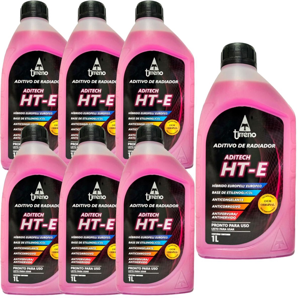 Kit Aditivo Radiador Pronto Uso HT-E Homologado VW Mercedes