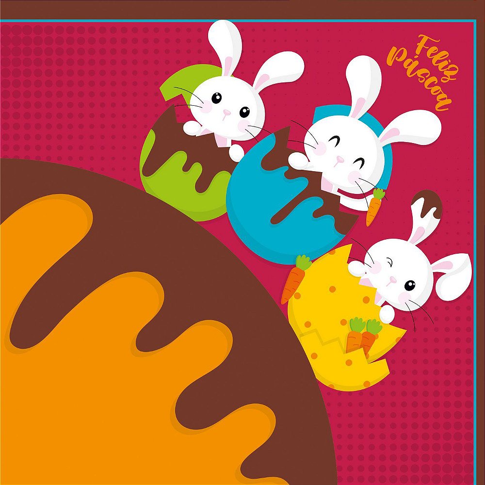 Saco Express 35x35cm para Ovos de 250g a 350g  - Surprise - 05 unidades - Cromus Páscoa - Rizzo Distribuidora em Oferta na Shopee