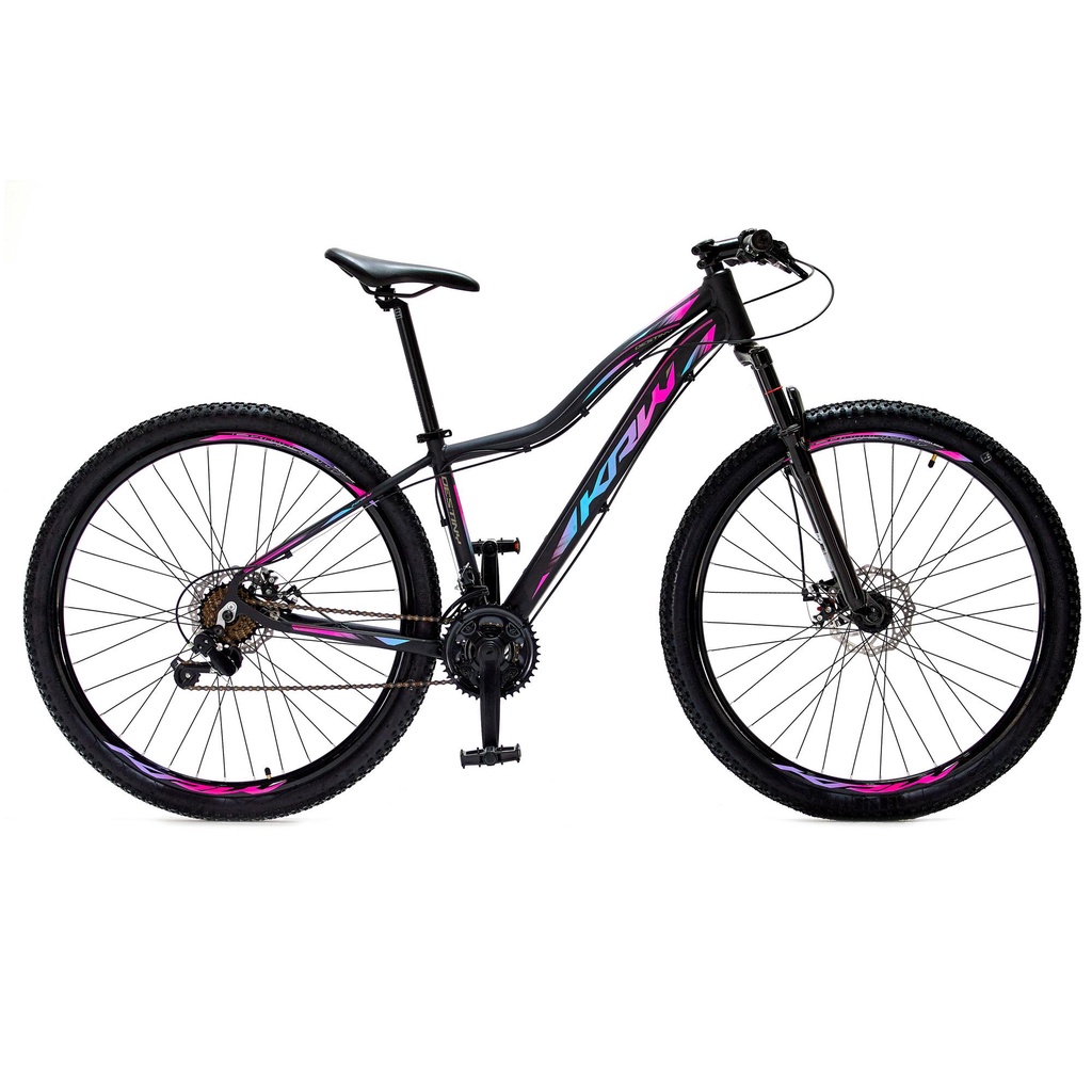 Bicicleta Aro 29 KRW Destiny Alumínio Shimano TZ 24 Vel Freio a Disco SX2