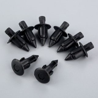 Fender 50pçs 6/8mm Motor NMAX MIO Clipes De Fixação Para Carroceria Rebite Painel Automático Pára-Choques Plástico Universal