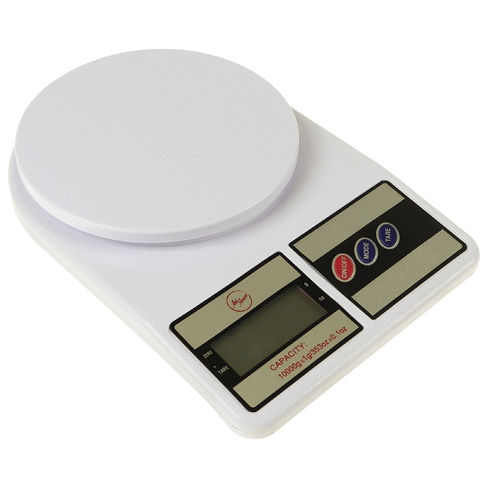 Balança Digital de Cozinha Alta Precisão Escala - 1g à 10Kg