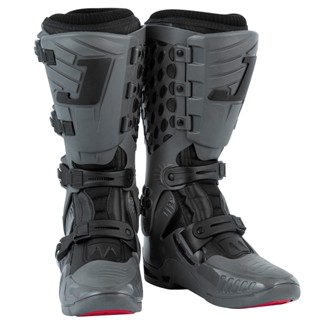 Bota Motocross Jett Lite Cinza Piloto Motocross Velocross Trilha Promoção Unissex