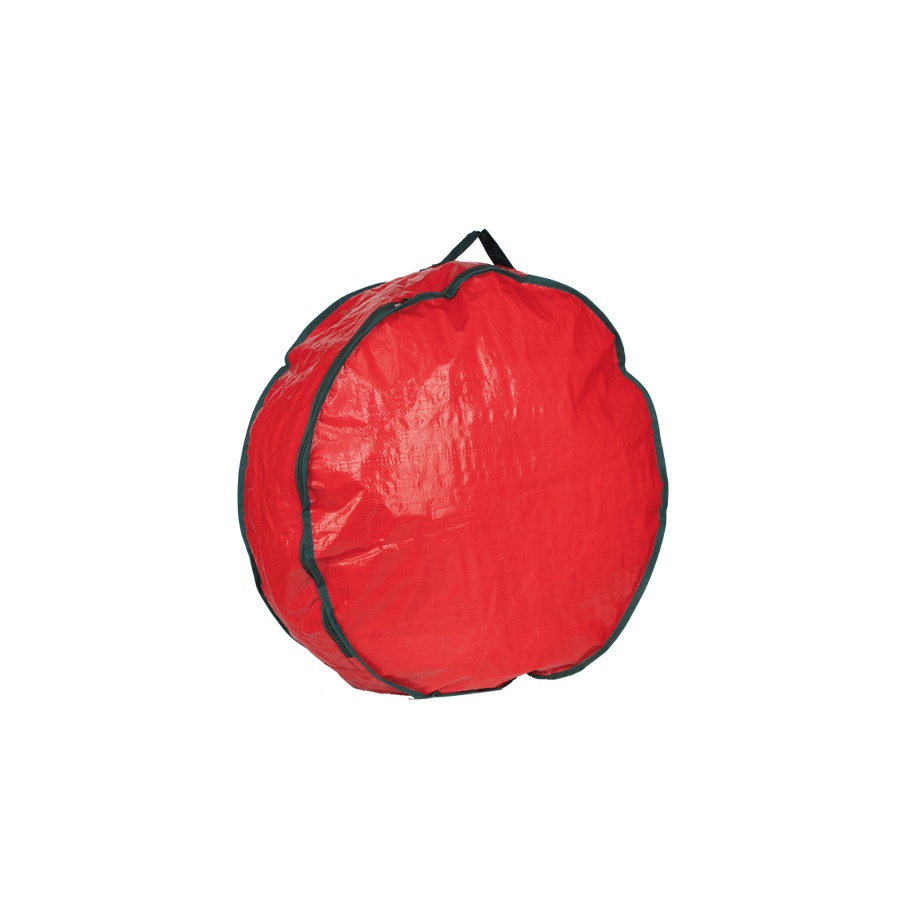 Bolsa para Guirlanda de 16x60cm com Alça Vermelho 01 unidade Cromus Natal em Oferta na Shopee