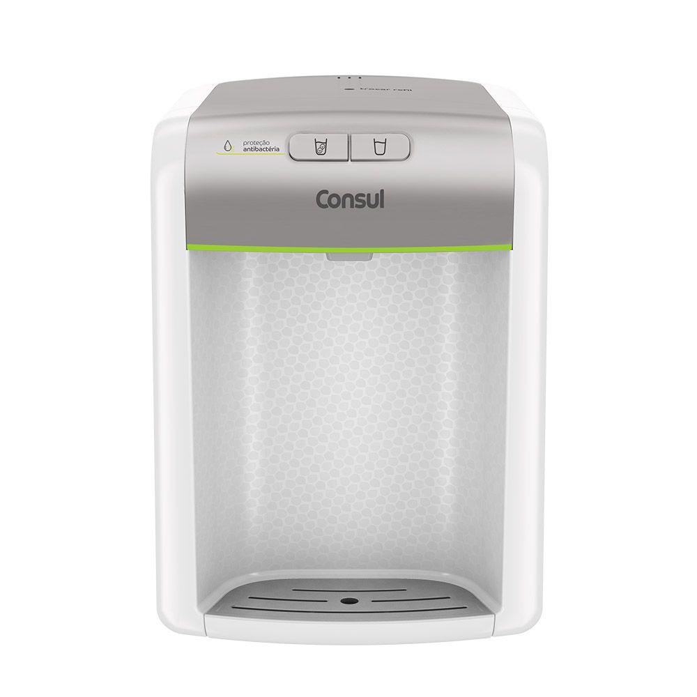 Purificador de Água Consul Refrigerado Antibactérias Branco Bivolt CPB34AS em Oferta na Shopee