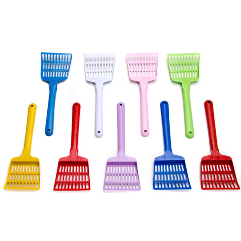 Pá Higiênica Para Catar Cocô Pet Areia De Gato PVC Animal Estimação Cores Sortidas
