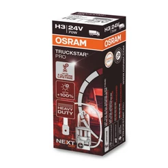 Lâmpada Osram TruckStar Pro H3 24v 70w 3200k Para Caminhão