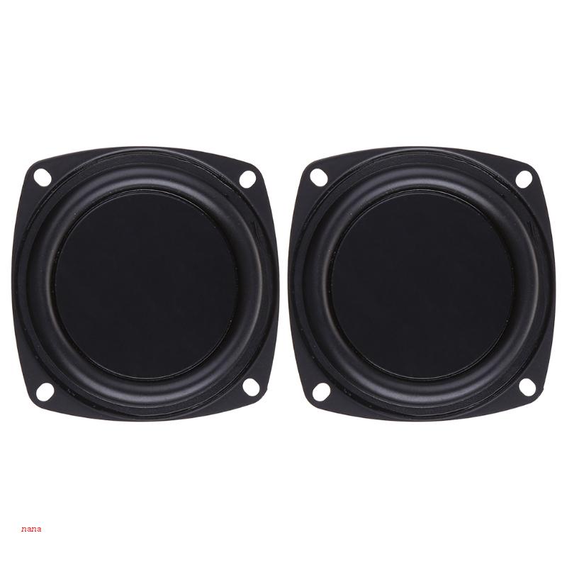 2PCS Woofer Radiator Bass Passive 3" Low Frequency Loudspeaker Diaphragm