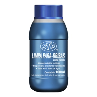 Limpa para-brisa de carro 100ml STP 1 unidade - MÁXIMA VISIBILIDADE em Oferta na Shopee
