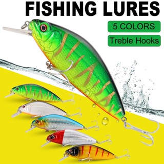 Sougayilang Lifelike Isca De Pesca Placa De Mergulho Anzóis Agudos 34g 12cm 5 Cores