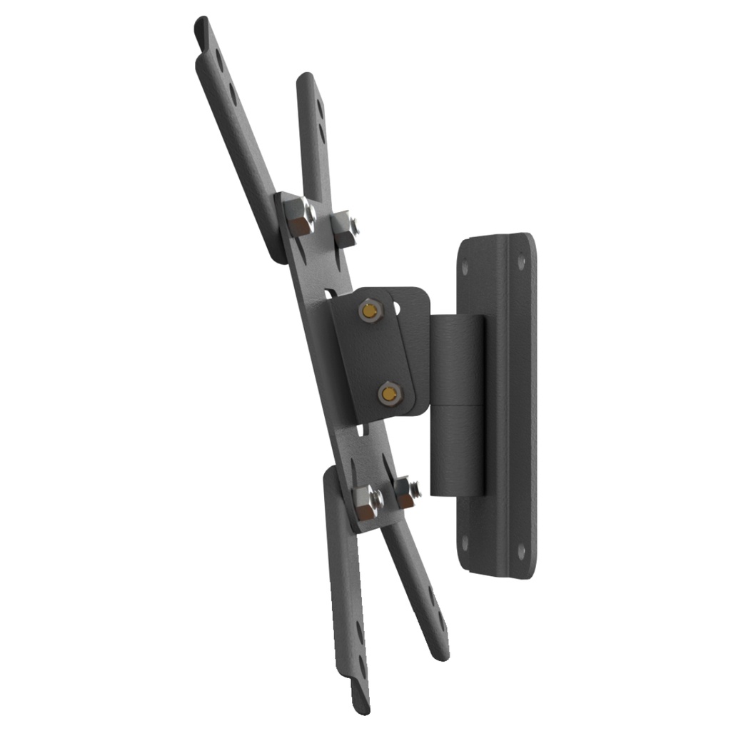 SUPORTE TV 10" a 42" VESA 200X200 2 MOVIMENTOS PRETO