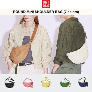 * Novas Cores Adicionadas * [UNIQLO] Mini Saco Redondo De Ombro (7)