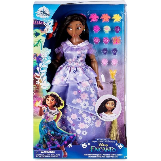 Boneca Isabela Disney Store Articulada Deluxe Encanto Shopee Brasil