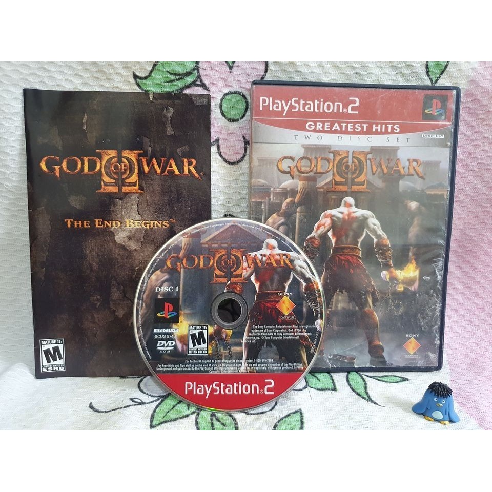 God Of War 2 Original Ps2 Novo Lacrado Versão 2 Disco