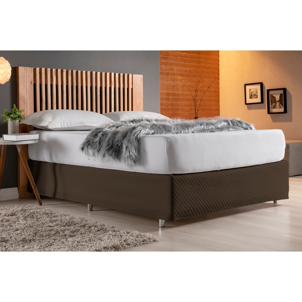 Capa para Proteção Cama Box Tamanho Casal Padrão Queen