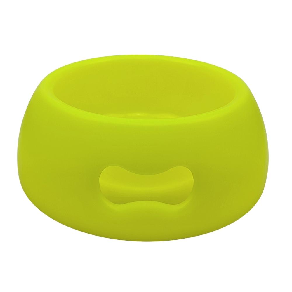 United Pets Pappy - Comedouro para Cachorro  - Cor Amarelo - Tamanho P
