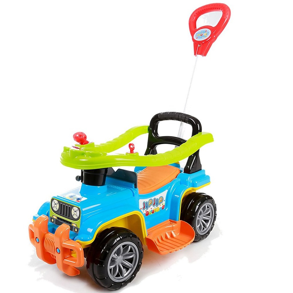 Carrinho de Passeio com Empurrador Maral Jip Jip Colorido 9m em Oferta na Shopee