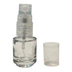 100 Frascos de Vidro 5ml C/ Válvula Spray Para Amostra De Perfume