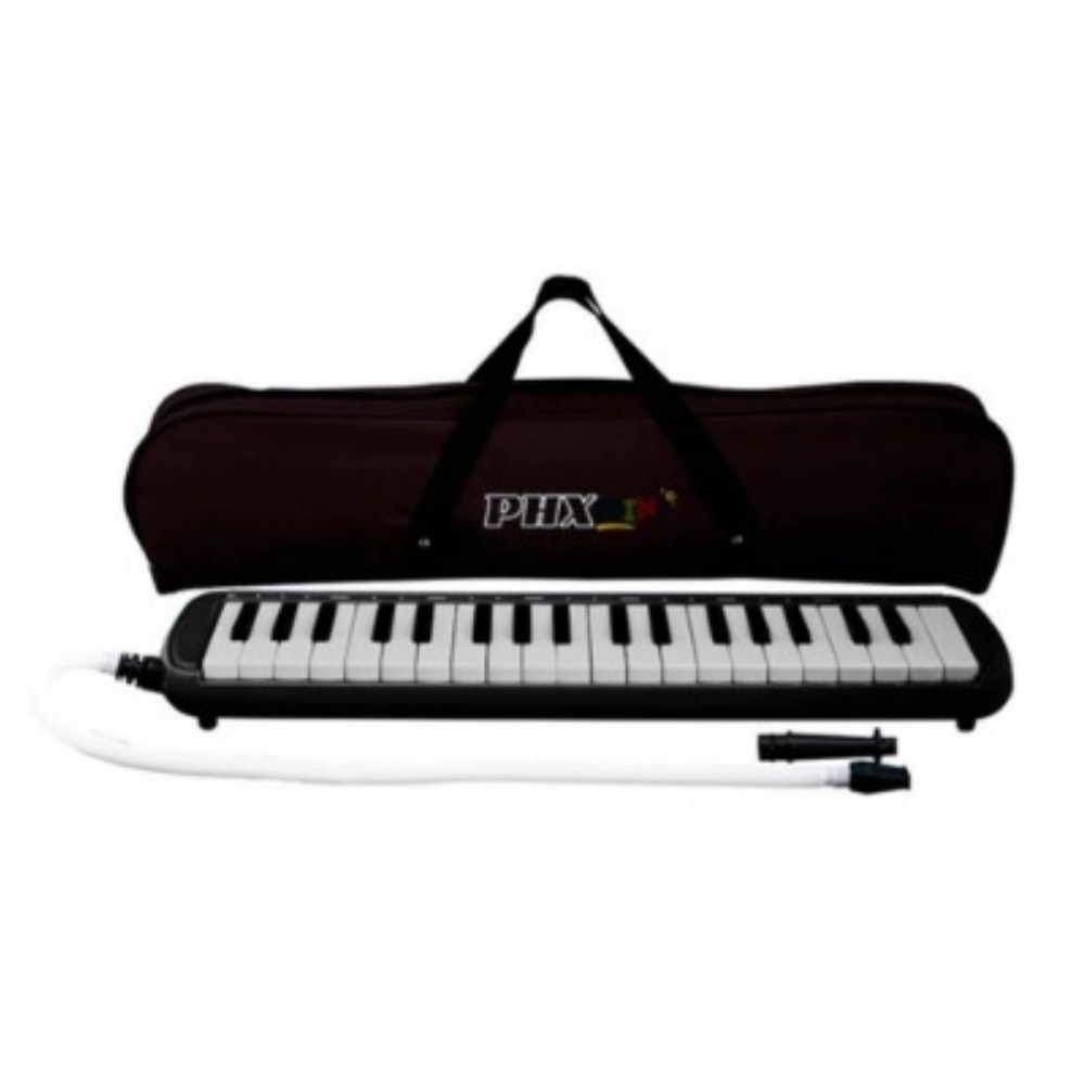 ESCALETA  MUSICAL 37 TECLAS COM CASE PRETO KQ 37BK PHX