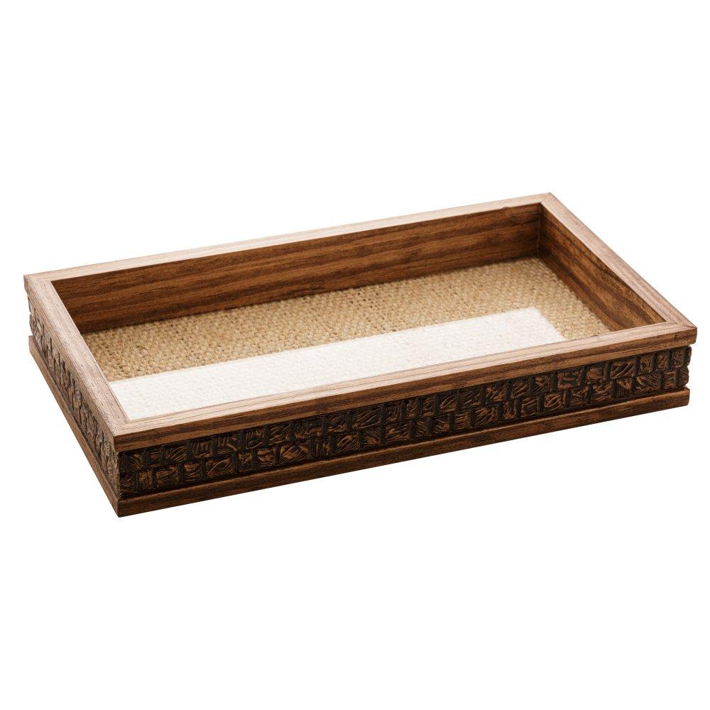 Bandeja Woodart de Madeira Coquinho Natural 30cm x 17cm em Oferta na Shopee