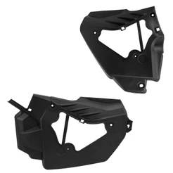 Tampa Lateral Inferior Pro Tork Modelo Original Moto Titan 150 Mix 2009 2010 2011 2012 2013 Preto