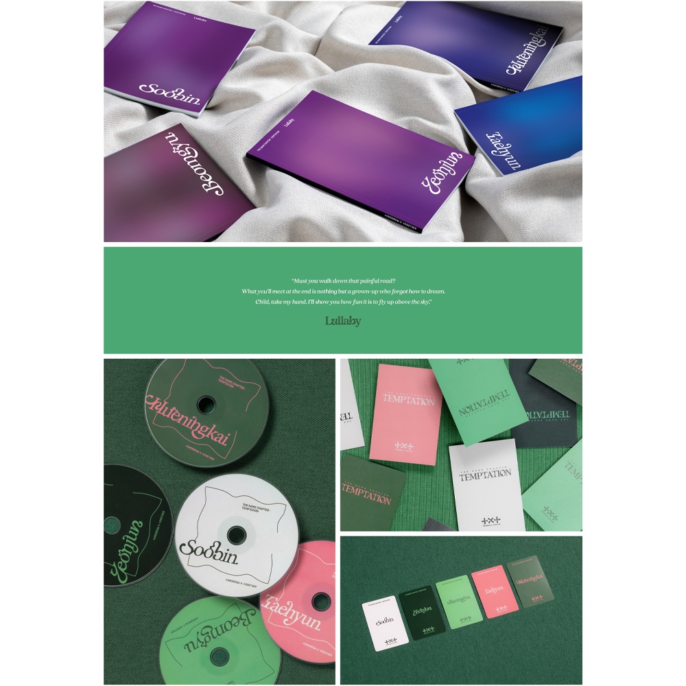 TOMORROW X TOGETHER (TXT) - The Name Chapter Temptation_Lullaby ver (Random)