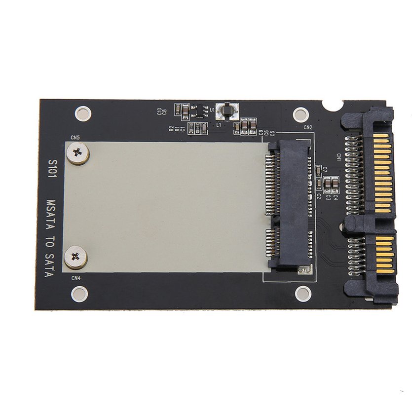 S101 Solid state drive transfer box mSATA to SATA III 2.5 inch SSD ...