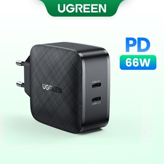 Carregador Rápido UGREEN 65W GaN De Alta Potência PD 3.0 QC4.0 PPS USB Carga Rápida Para iPhone Samsung Macbook