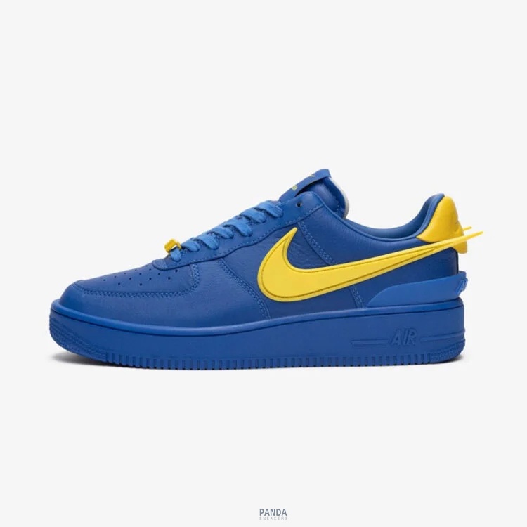 Ambush x Nike Air Force 1'07 Junta Para Baixo " Ghost " DV3464-400 Azul Amarelo