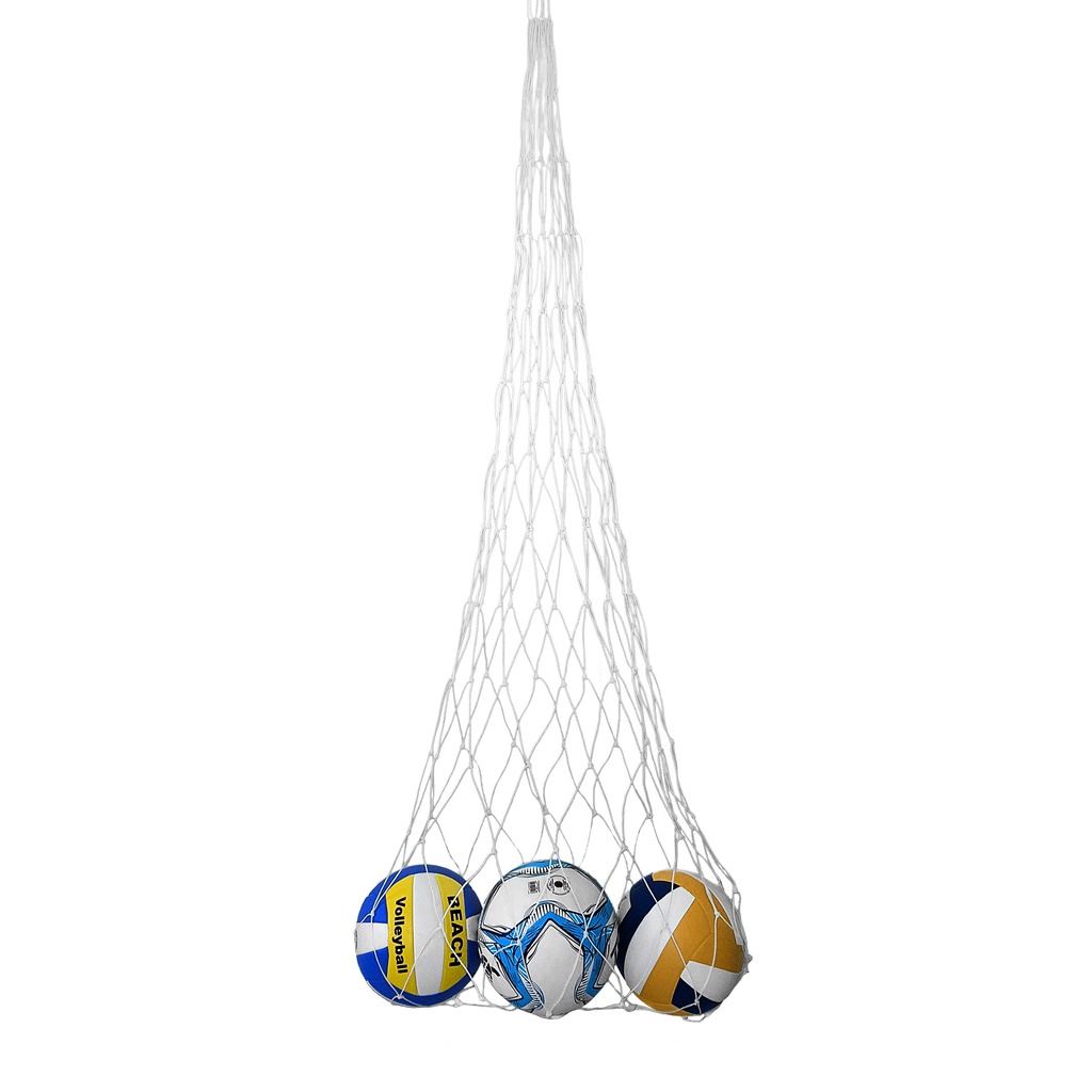 Saco Para até 10 Bolas / Porta Bolas Fio 4mm Branco — imagem 2 de 2
