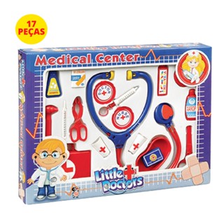 Brinquedo kit médico infantil Medical Center para crianças