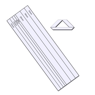 Kit Réguas Encadernação Fio De Cabelo Gabarito Cartonagem Acrilico em Oferta na Shopee