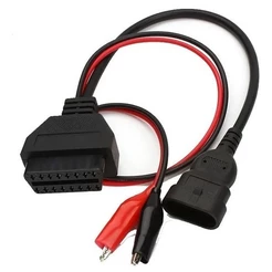 Cabo Adaptador Fiat 3 Pinos/obd2 16 Pinos - Pronta Entrega!!
