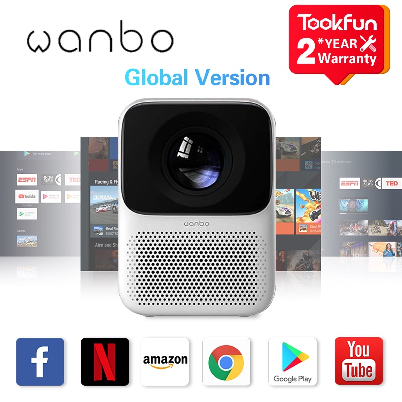 XIAOMI Wanbo T2MAX And​​roid 16GB1080P estacionlandon.com.ar