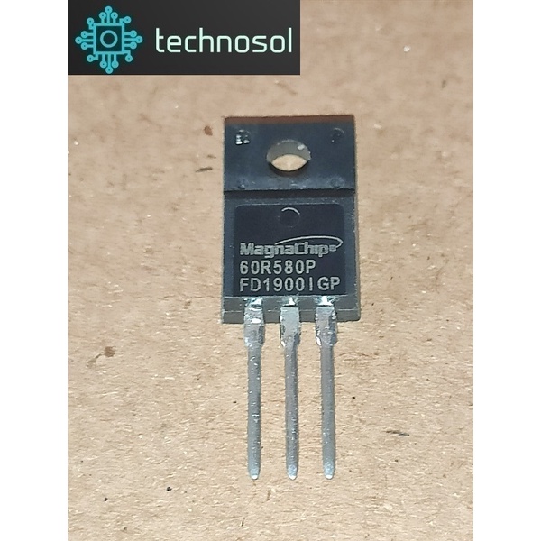 Transistor 60r580p Ipa60r580p To220 Original | Shopee Brasil