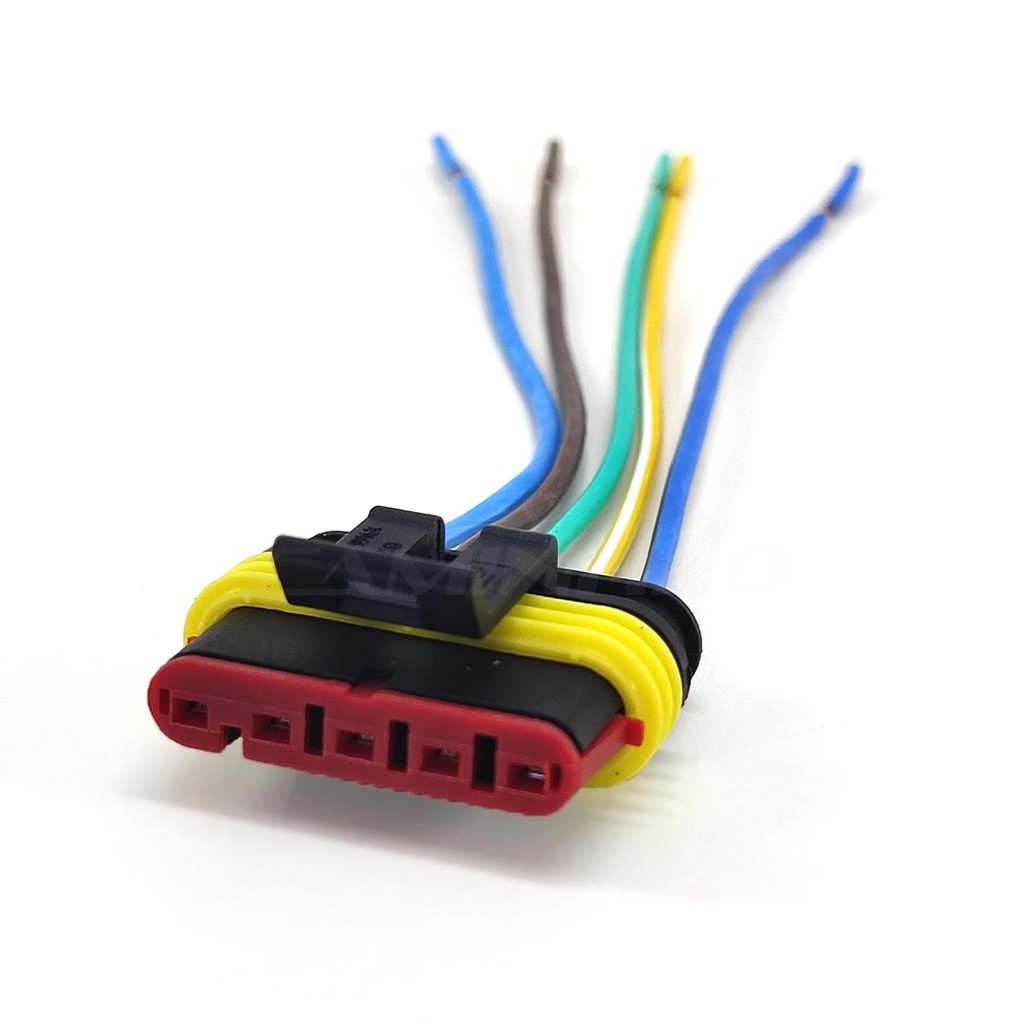 Chicote Lanterna Traseira Carreta Randon Guerra Universal - 5 Vias em Oferta na Shopee