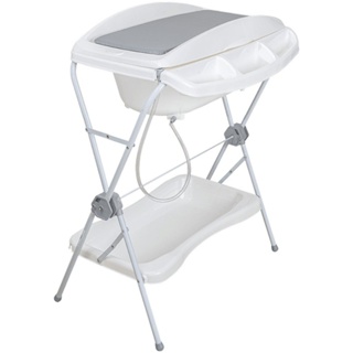 Banheira de Bebe Desmontavel com Trocador Kiddo Shower Cinza em Oferta na Shopee