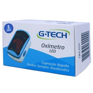 Oxímetro Digital de dedo Led G-Tech Captação Rápida