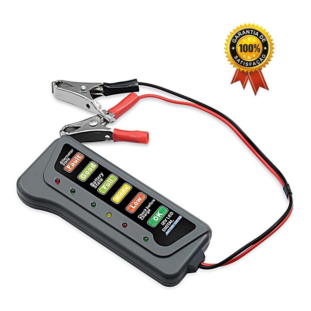 Teste Bateria Alternador Automotivo 12 Volts + Prático Facil